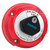 7" Red Medium Duty Battery Selector Switch with Alternator Field Disconnect and Key Lock - IMAGE 1
