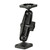 8" Black Ball Mounting System with Universal Plate - IMAGE 1