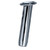 3" Metallic Silver Outdoor Rupp Standard Swivel Rod Holder with White Liner 15-Degree - IMAGE 1