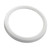 1" White VDO Marine 52 Millimeters Triangular Edge Viewline Bezel - IMAGE 1