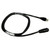 3" Black Solid Contemporary RayNet to RJ45 Male Cable - IMAGE 1