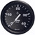 5" Black and White 4in Tachometer - 4,000 RPM Diesel - Magnetic Pick-Up - IMAGE 1