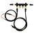 6" Black and Metallic Yellow Outdoor Marine Digital Yacht NMEA 2000 Starter Cable Kit - IMAGE 1