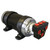 11" Black, Metallic Gray, and Red Octopus Autopilot Pump Type 1 Adjustable Reversing 12V Up to 18 CI Cylinder - IMAGE 1