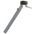 19" Cloud Gray and Black Outdoor Kuuma Adjustable Rod Holder Mount - IMAGE 1
