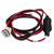 3" Black and Red Standard Horizon Replacement  Power Cord for GX6000 - IMAGE 1