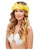 Pack of 3 Red and Yellow Tropical Hawaiian Women Adult Halloween Headbands Costume Accessory - One Size - IMAGE 2