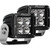Set of 2 Black D-Series Pro Dually HD Flood Lights 8" - IMAGE 1