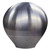 5" Silver Schmitt and Ongaro Smooth Finish Plain Shift Knob - IMAGE 1