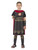 40" Black and Red Roman Soldier Boy Child Halloween Costume - Medium - IMAGE 1