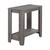 23.75" Gray and Brown Contemporary Rectangular Accent Table - IMAGE 1