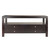 18.25” Brown Rectangle Coffee Table with Two Drawer - IMAGE 4