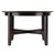 30" Dark Espresso Elegant Toby Round Shaped Coffee Table - IMAGE 3