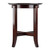 21.75” Dark Espresso Brown  Circular Toby End Table - IMAGE 2
