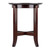 21.75” Dark Espresso Brown  Circular Toby End Table - IMAGE 3