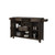 58” Brown Wooden Rectangular Buffet Server with Wine Storage - IMAGE 2