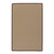 2.25' x 3.8' Brown and Tan All Purpose Handcrafted Reversible Rectangular Outdoor Area Throw Rug - IMAGE 1