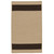7' x 9' Beige and Brown Handcrafted Rectangular Braided Rug - IMAGE 1
