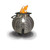 Anywhere Fireplace "Jupiter" 2 in 1 Fireplace/Lantern - IMAGE 1