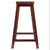 24" Antique Walnut Saddle Seat Bar Stool - IMAGE 3