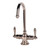 AquaNuTech Traditional C-Spout Hot and Cold Water Filtration Faucet, Polished Nickel - IMAGE 1
