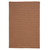 2' x 3' Taupe Brown Handmade Braided Reversible Rectangular Area Throw Rug - IMAGE 1