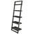 Bailey 5-Tier Leaning Shelf, Black - IMAGE 1