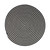 65" Black and White Swirl Handcrafted Reversible Round Door Mat - IMAGE 1