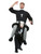 Black Piggyback Nun Men Adult Halloween Costume - One Size - IMAGE 1