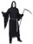 49" Black and White Grim Reaper Men Adult Halloween Costume - Medium - IMAGE 1