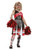 40" Red and Black Zombie Cheerleader Girl Child Halloween Costume - Large - IMAGE 2