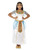 40" White and Gold Cleopatra Girl Child Halloween Costume - Medium - IMAGE 4