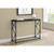 44" Espresso Brown and Black Contemporary Rectangular Console Table - IMAGE 4