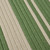 3.5' x 5.5' Green and Beige All Purpose Striped Handcrafted Reversible Rectangular Area Throw Rug - IMAGE 2