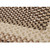 2' x 8' Chocolate Brown Braided Reversible Rectangular Rug Runner - IMAGE 2