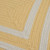 12' x 15' Sun Yellow Rectangular Modern Braided Area Throw Rug - IMAGE 2