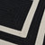 2' x 10' Black and White Rectangular Modern Braided Area Throw Rug - IMAGE 2