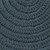 2.25' x 7' Cobalt Blue Reversible Oval Area Throw Rug6 - IMAGE 2