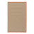11' x 11' Tan and Orange All Purpose Handcrafted Reversible Square Outdoor Area Throw Rug - IMAGE 1