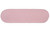 2' x 8' Pink Braided Area Rug Runner - IMAGE 1
