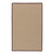 2' x 3' Maroon and Tan All Purpose Handcrafted Reversible Rectangular Outdoor Area Throw Rug - IMAGE 1