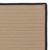10' x 14' Brown and Black All Purpose Handcrafted Reversible Rectangular Outdoor Area Throw Rug - IMAGE 2