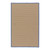 7' x 9' Brown and Blue All Purpose Handcrafted Reversible Rectangular Outdoor Area Throw Rug - IMAGE 1