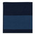 5' x 8' Blue Striped Handmade Braided Rectangular Area Throw Rug - IMAGE 2