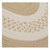 2' x 11' Tortilla Brown and White Reversible Oval Handcrafted Accent Area Rug - IMAGE 2