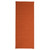 2' x 5' Burnt Orange All Purpose Handmade Reversible Rectangle Mudroom Area Throw Rug Runner - IMAGE 1