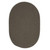 Gray Solid Braided Handcrafted Outdoor Reversible Doormat 6'' x 9'' - IMAGE 1