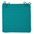 15" Blue Turquoise Handmade Braided Chair Pad - IMAGE 1