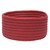 12" Red Handmade Braided Basket - IMAGE 1