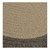 2' x 3' Beige and Brown Reversible Oval Area Throw Rug - IMAGE 2